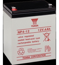 YUASA VRLA Battery 12V 4AH / NP4-12